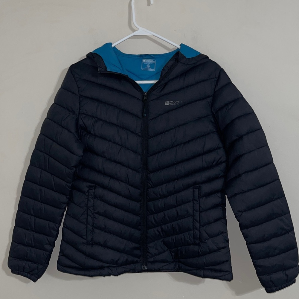 Mountain Warehouse black Seasons Womens Insulated Jacket size 8